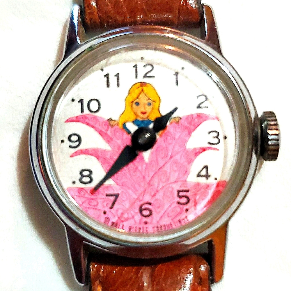 Rare Walt Disney Alice in Wonderland Windup Watch